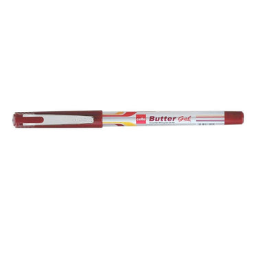 Bic Cello Butter gel Pen / Red - Karout Online -Karout Online Shopping In lebanon - Karout Express Delivery