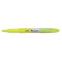 Bic Cello Power Highlighter / Yellow - Karout Online -Karout Online Shopping In lebanon - Karout Express Delivery