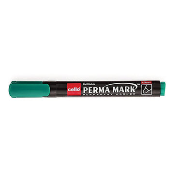 Bic Cello Assorted Permanent Marker Pen / Green - Karout Online -Karout Online Shopping In lebanon - Karout Express Delivery