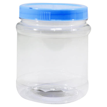 Transparent Plastic Jar / 028 / 808285 - Karout Online -Karout Online Shopping In lebanon - Karout Express Delivery