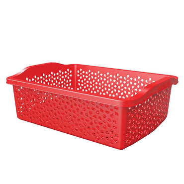 P.G Plastic Rectangle Basket / J1524 - Karout Online -Karout Online Shopping In lebanon - Karout Express Delivery