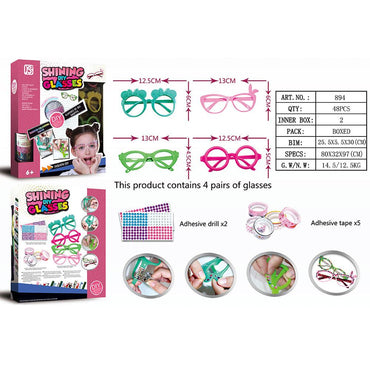 Shining DIY Glasses - Karout Online -Karout Online Shopping In lebanon - Karout Express Delivery