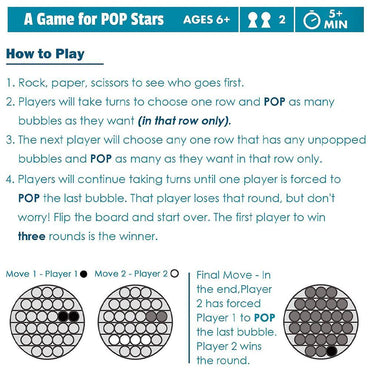 Colplay Pop Pop Fidget Toys,Push Pop Bubble Fidget Sensory Toy (Octagon) - Karout Online