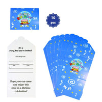 Happy Birthday- Invitation Cards(10 pcs).