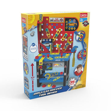 Bildo Mega Car Service Toolbench - 35 Pcs - Karout Online -Karout Online Shopping In lebanon - Karout Express Delivery
