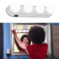 Studio Glow Make Up Light With Bright 4 LED Bulbs - Karout Online -Karout Online Shopping In lebanon - Karout Express Delivery