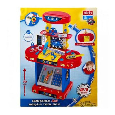 Bildo Portable 2 In 1 Repair Tool Box - 23 Pcs - Karout Online -Karout Online Shopping In lebanon - Karout Express Delivery