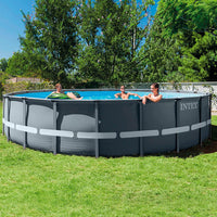 (NET) Intex 26334 Ultra XTR Frame Pool Set  6.10m x 1.22m