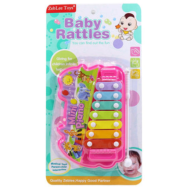 Baby Rattles 7 Key Mini Piano Set - Karout Online -Karout Online Shopping In lebanon - Karout Express Delivery