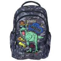Pronto 18 Inch School Bag Dinasour 1 Piece - Karout Online -Karout Online Shopping In lebanon - Karout Express Delivery