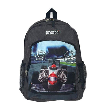 Pronto 16 Inch Street Racers School Bag - Karout Online -Karout Online Shopping In lebanon - Karout Express Delivery