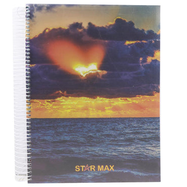 Star Max 5 subjects Copybook - 120 sheets - 240 pages - Seyes - Karout Online -Karout Online Shopping In lebanon - Karout Express Delivery