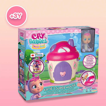 Cry Babies Magic Tears Katie's House Playset - Karout Online -Karout Online Shopping In lebanon - Karout Express Delivery