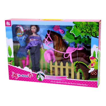 Barbie Girl With Horse.