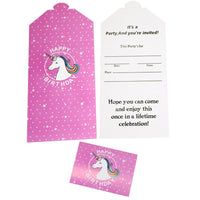 Birthday - Unicorn Happy (10 Pcs) / Ab-112 Birthday & Party Supplies
