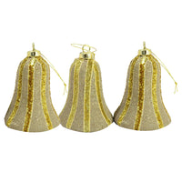 Christmas Bell Tree Decoration Set Of 3 Pcs