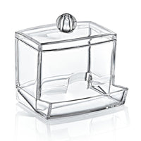 Beehome Plexi Cotton Buds Organizer - Karout Online -Karout Online Shopping In lebanon - Karout Express Delivery