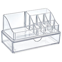 Beehome Plexi Piramit Cosmetic Organizer With Drawer - Karout Online -Karout Online Shopping In lebanon - Karout Express Delivery