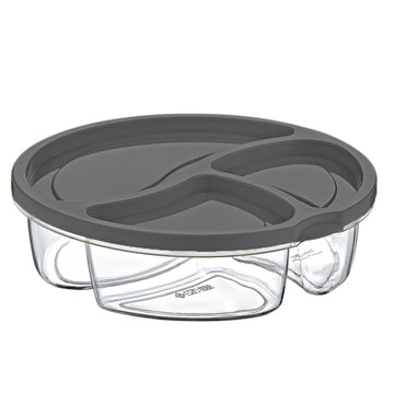 Beehome Round Divided Storage Box 0.75 L - Karout Online -Karout Online Shopping In lebanon - Karout Express Delivery