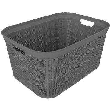 Beehome Jute Rectangle Basket 26L - Karout Online -Karout Online Shopping In lebanon - Karout Express Delivery