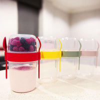 Titiz Plastik Take “N” Go Muesli Cup / 1100 ml -37,19 oz - Karout Online -Karout Online Shopping In lebanon - Karout Express Delivery