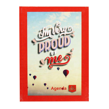 OPP Agenda Picture 70 gsm dated hard cover - 168 Sheets / 12.5 x 17 cm - Karout Online -Karout Online Shopping In lebanon - Karout Express Delivery