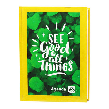 OPP Agenda Picture 70 gsm dated hard cover - 168 Sheets / 12.5 x 17 cm - Karout Online -Karout Online Shopping In lebanon - Karout Express Delivery