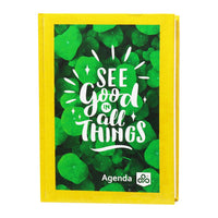 OPP Agenda Picture 70 gsm dated hard cover - 168 Sheets / 12.5 x 17 cm - Karout Online -Karout Online Shopping In lebanon - Karout Express Delivery
