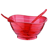 Asude Salad Bowl With Spoon Set 3 pieces ASD080 - Karout Online -Karout Online Shopping In lebanon - Karout Express Delivery