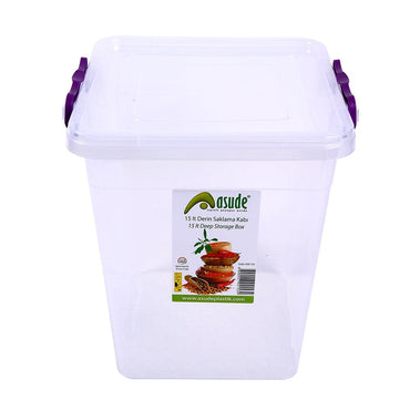 Asude Square Deep Storage Box 15 L - Karout Online -Karout Online Shopping In lebanon - Karout Express Delivery