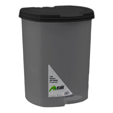Asude Pedalled Dustbin Medium - Karout Online -Karout Online Shopping In lebanon - Karout Express Delivery