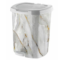 Asude Patterned Waste Bin With Pedal Medium 13 liters - Karout Online -Karout Online Shopping In lebanon - Karout Express Delivery