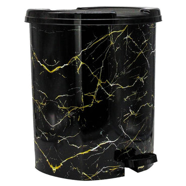 Asude Patterned Waste Bin With Pedal Large 22 Liters - Karout Online -Karout Online Shopping In lebanon - Karout Express Delivery