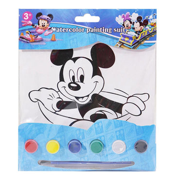 Kids characters Watercolor Painting Suit / BST-SC-6001 / R-307 - Karout Online -Karout Online Shopping In lebanon - Karout Express Delivery