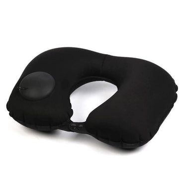 Travel Back Cushion Pillow Inflatable & Foldable / RH38 - Karout Online -Karout Online Shopping In lebanon - Karout Express Delivery