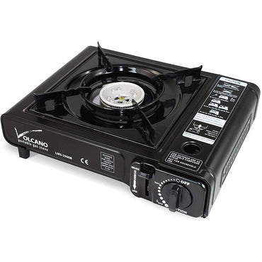 Pamchal Gas Portable Butane Stove Black - Karout Online -Karout Online Shopping In lebanon - Karout Express Delivery