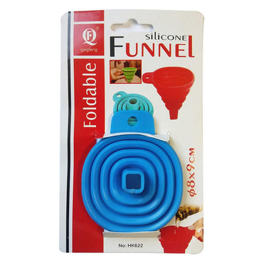 Qingfeng Foldable Silicone Funnel - Karout Online -Karout Online Shopping In lebanon - Karout Express Delivery