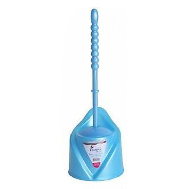 Zambak Plastic Toilet Brush Set - Karout Online -Karout Online Shopping In lebanon - Karout Express Delivery