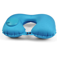 Travel Back Cushion Pillow Inflatable & Foldable / RH38 - Karout Online -Karout Online Shopping In lebanon - Karout Express Delivery