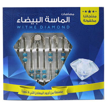 White Diamond Mate Lollipop Set (12 Pcs) - Karout Online -Karout Online Shopping In lebanon - Karout Express Delivery