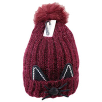 Women Winter Wool Hat / N-490 - Karout Online -Karout Online Shopping In lebanon - Karout Express Delivery