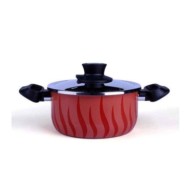 Tefal Tempo Flame Dutch Oven 30 cm + Stainless Steel Lid / C5485483 - Karout Online -Karout Online Shopping In lebanon - Karout Express Delivery