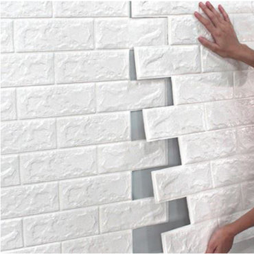 Brick Pattern Anti-collision Sponge Wallpaper Modern Wall Background Decoration Wallpaper