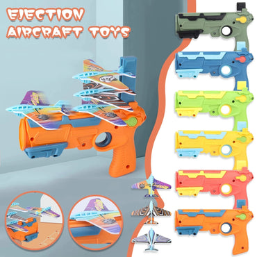 Catapult Plane Child Airplane Launcher Bubble Catapult Kids Aircraft Gun / 22FK199