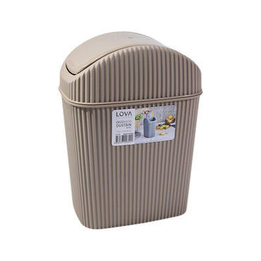 Lova Plastic Deco Mini Dust Bin (2,5 lt) - Karout Online -Karout Online Shopping In lebanon - Karout Express Delivery