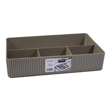 Lova Plastic Four Compartment Stackable Organizer - Karout Online -Karout Online Shopping In lebanon - Karout Express Delivery