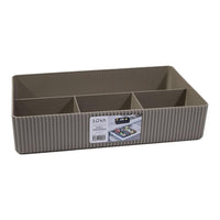 Lova Plastic Four Compartment Stackable Organizer - Karout Online -Karout Online Shopping In lebanon - Karout Express Delivery