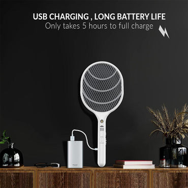 Rechargeable Electric Mosquito Racket with Light - Karout Online -Karout Online Shopping In lebanon - Karout Express Delivery