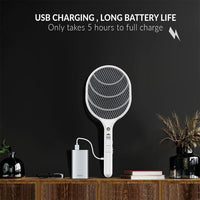 Rechargeable Electric Mosquito Racket with Light - Karout Online -Karout Online Shopping In lebanon - Karout Express Delivery