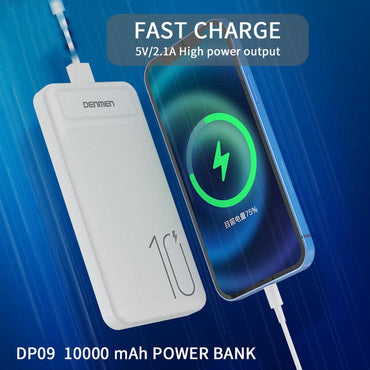 Denmen Power Bank 10000 mAh - Karout Online -Karout Online Shopping In lebanon - Karout Express Delivery